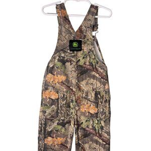 John Deere Mossy Oak Camo Bib Overalls Size 4T RN# 105326